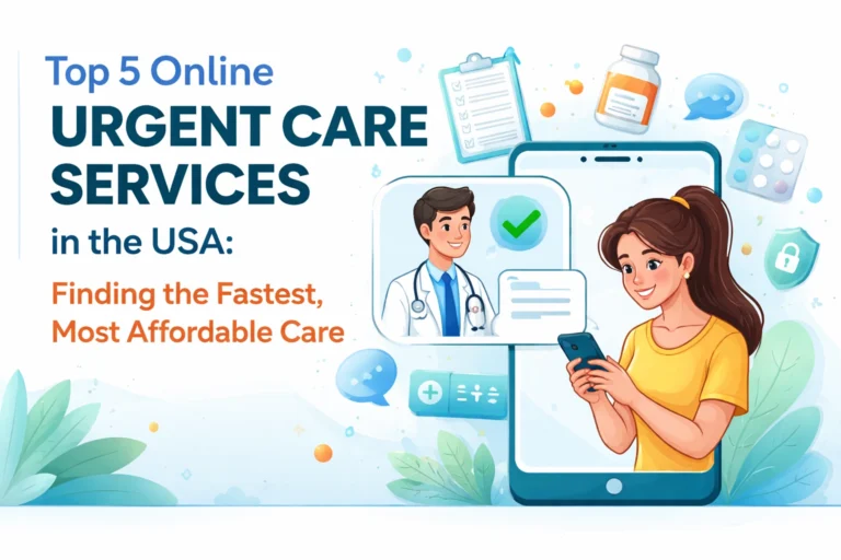 Top 5 Online Urgent Care Services in the USA: Finding the Fastest, Most Affordable Care