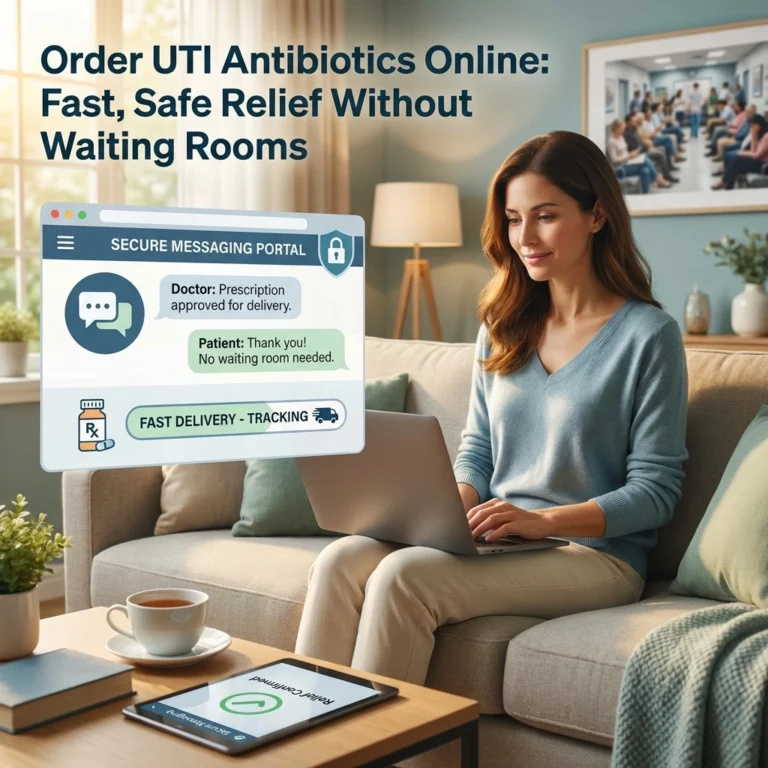 Order UTI Antibiotics Online: Fast, Safe Relief Without Waiting Rooms
