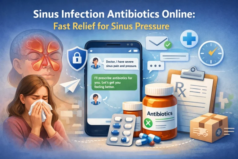 Sinus Infection Antibiotics Online: Fast Relief for Sinus Pressure