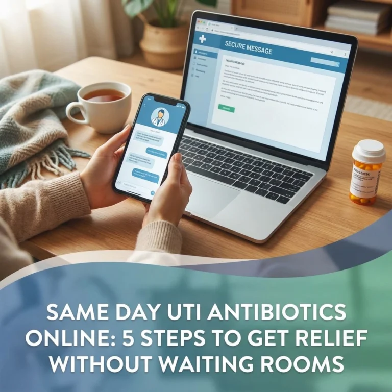 Same Day UTI Antibiotics Online: 5 Steps to Get Relief Without Waiting Rooms