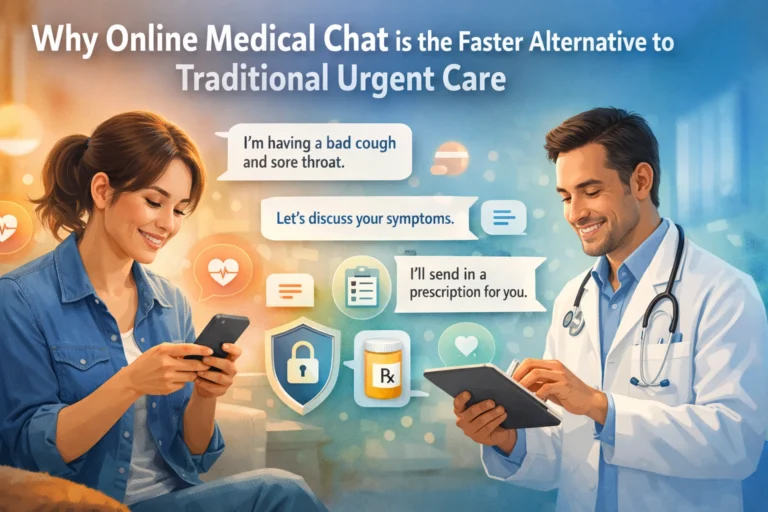 Why Online Medical Chat is the Faster Alternative to Traditional Urgent Care