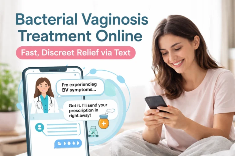 Bacterial Vaginosis Treatment Online: Fast, Discreet Relief via Text