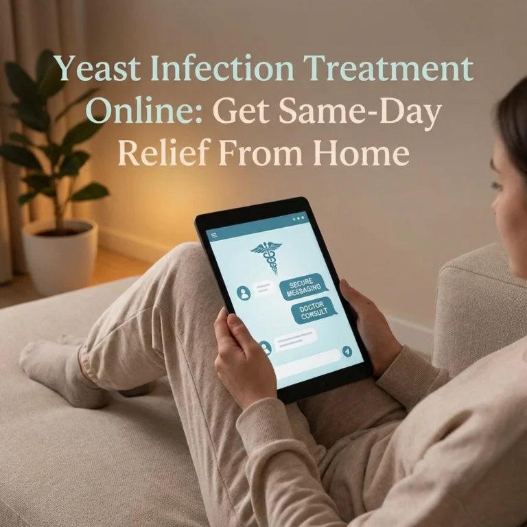 Yeast Infection Treatment Online: Get Same-Day Relief From Home
