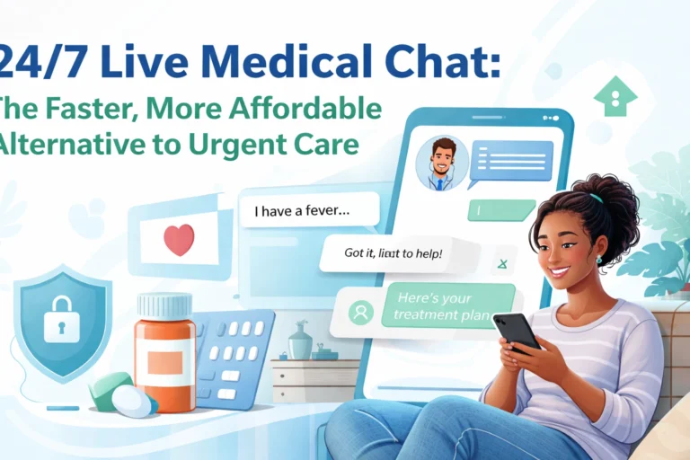 24/7 Live Medical Chat: The Faster, More Affordable Alternative to Urgent Care