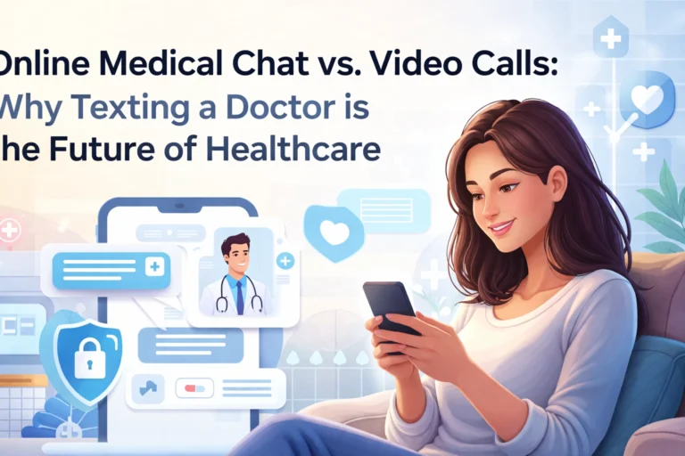 Online Medical Chat vs. Video Calls: Why Texting a Doctor is the Future of Healthcare