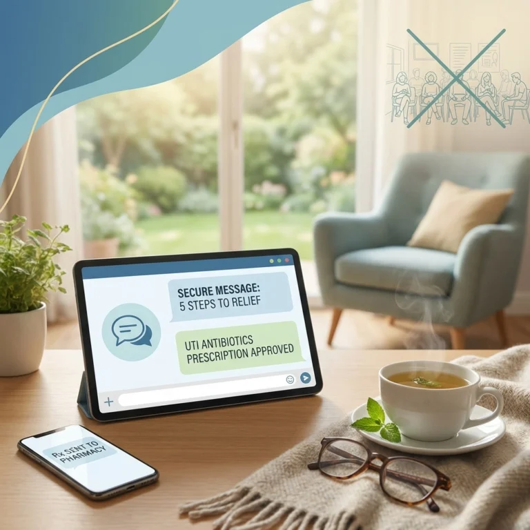 Same Day UTI Antibiotics Online: 5 Steps to Get Relief Without Waiting Rooms
