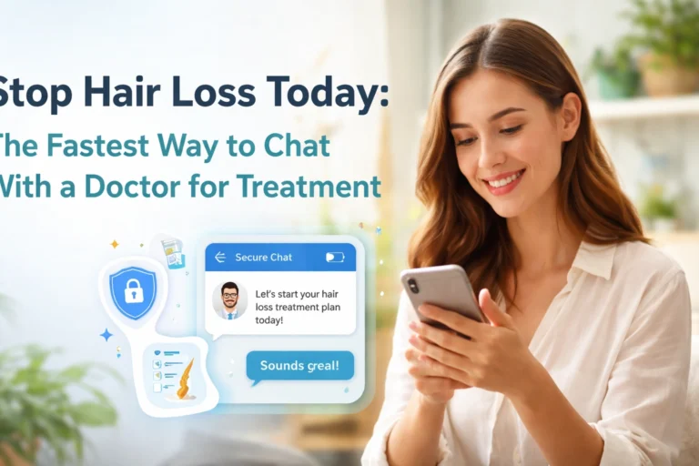 Stop Hair Loss Today: The Fastest Way to Chat With a Doctor for Treatment
