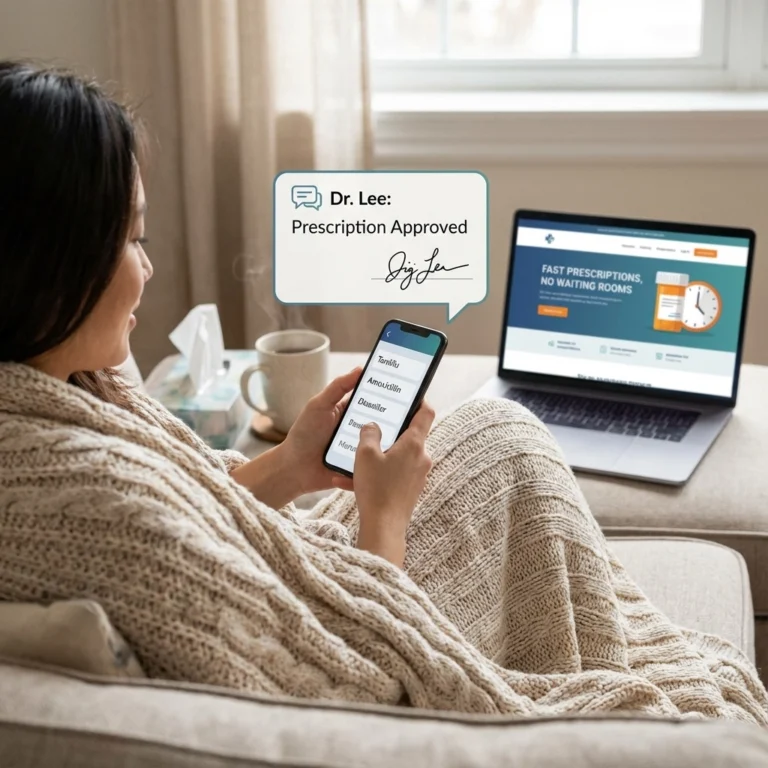 Get Cold and Flu Treatment Online: Fast Prescriptions, No Waiting Rooms