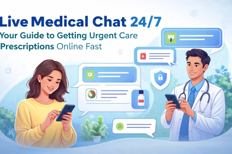 Live Medical Chat 24/7: Your Guide to Getting Urgent Care Prescriptions Online Fast