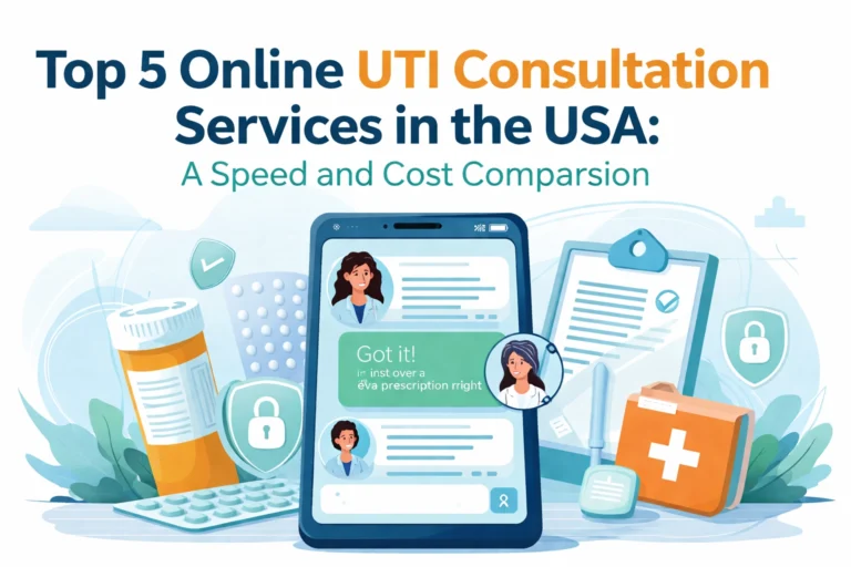 Top 5 Online UTI Consultation Services in the USA: A Speed and Cost Comparison