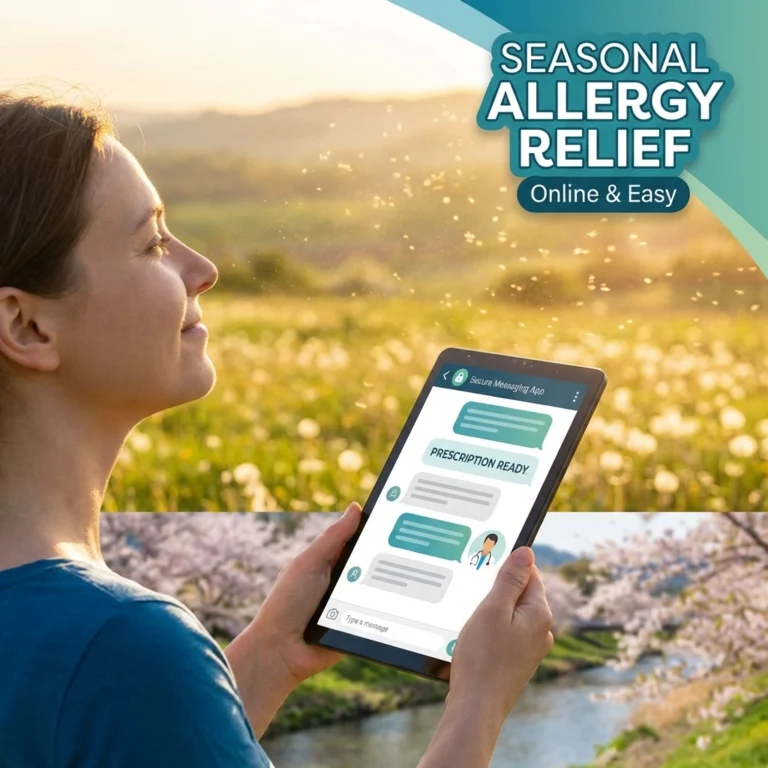 Seasonal Allergies Relief: Get Prescription Treatment Online, Fast & Easy