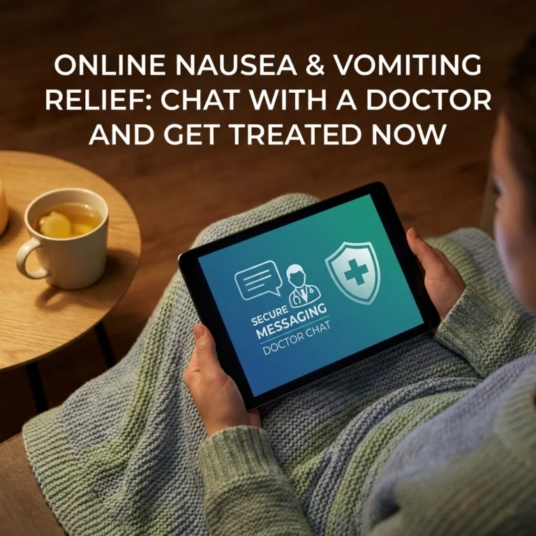 Online Nausea and Vomiting Relief: Chat With a Doctor and Get Treated Now