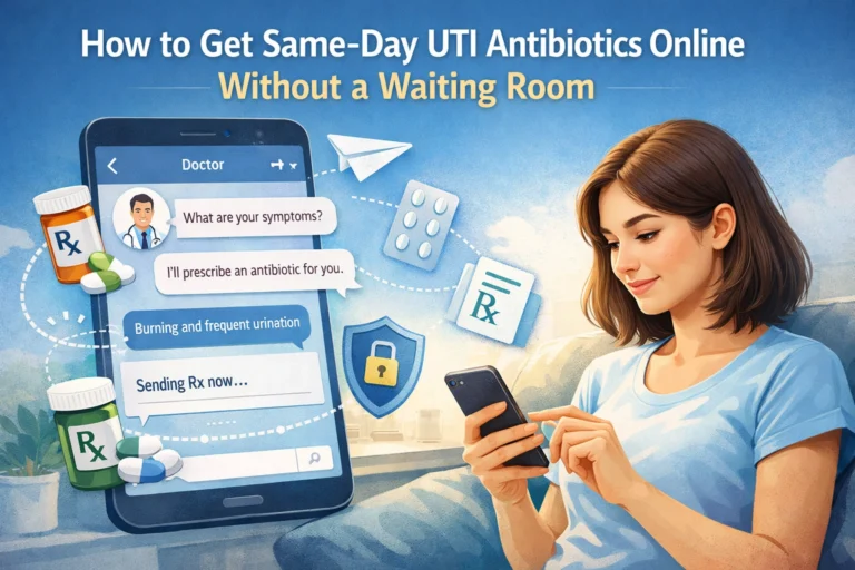 How to Get Same-Day UTI Antibiotics Online Without a Waiting Room