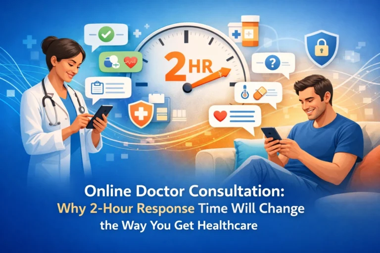 Online Doctor Consultation: Why 2-Hour Response Time Will Change the Way You Get Healthcare