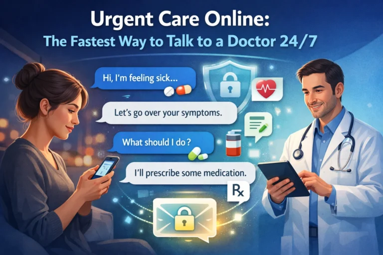 Urgent Care Online: The Fastest Way to Talk to a Doctor 24/7