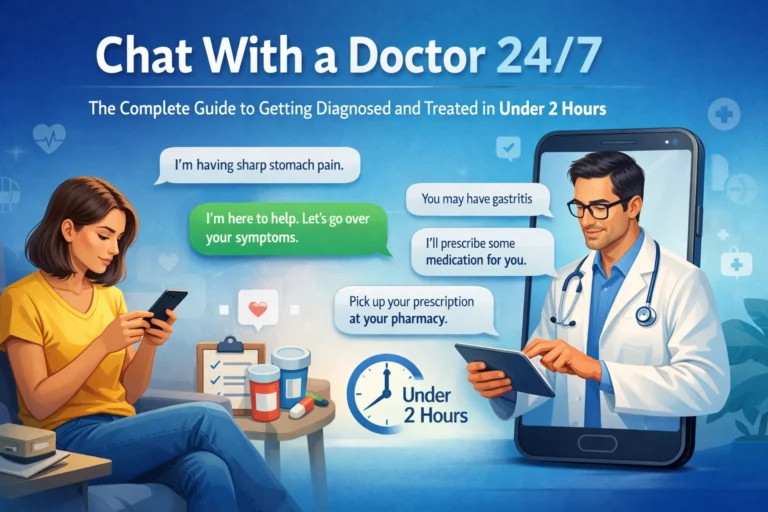 Chat With a Doctor 24/7: The Complete Guide to Getting Diagnosed and Treated in Under 2 Hours