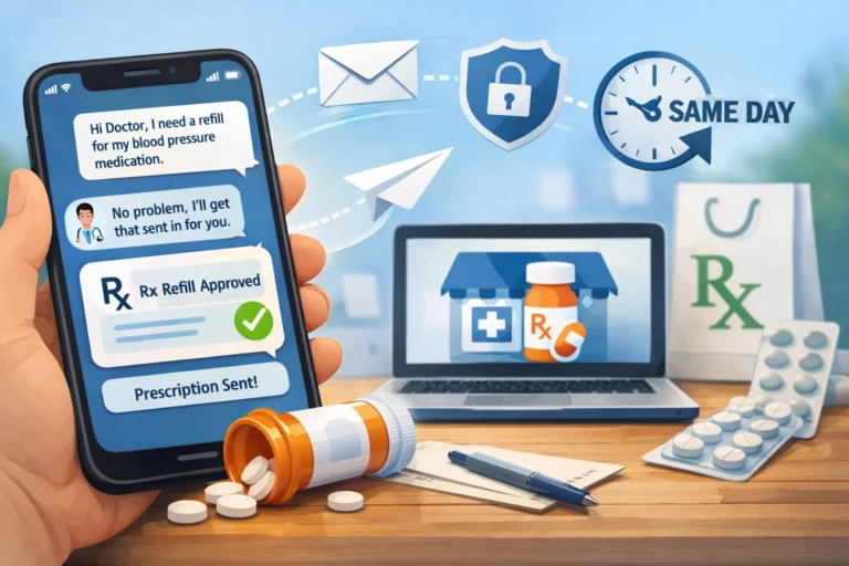 Ran Out of Your Maintenance Meds? Here's How to Get Prescription Refills Online Same Day