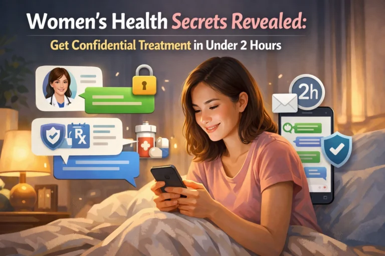 Women’s Health Secrets Revealed: Get Confidential Treatment in Under 2 Hours