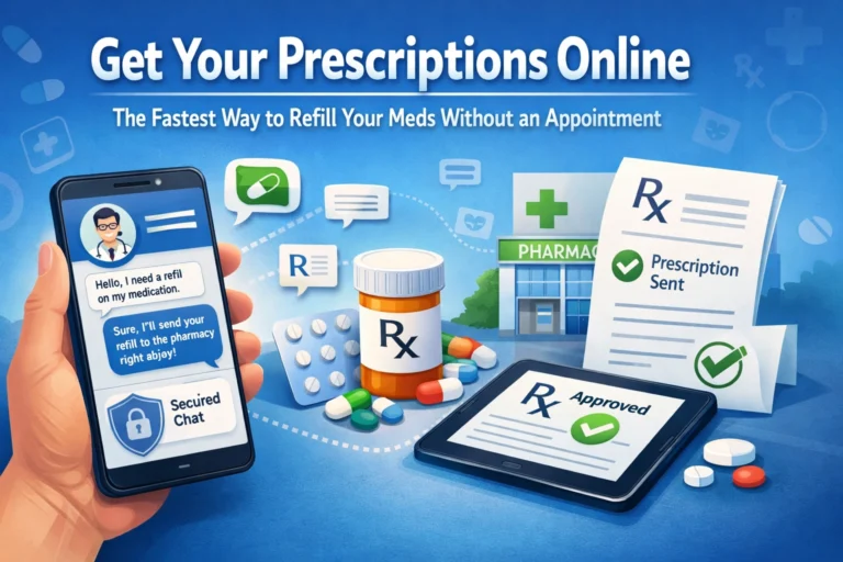 Get Your Prescriptions Online: The Fastest Way to Refill Your Meds Without an Appointment