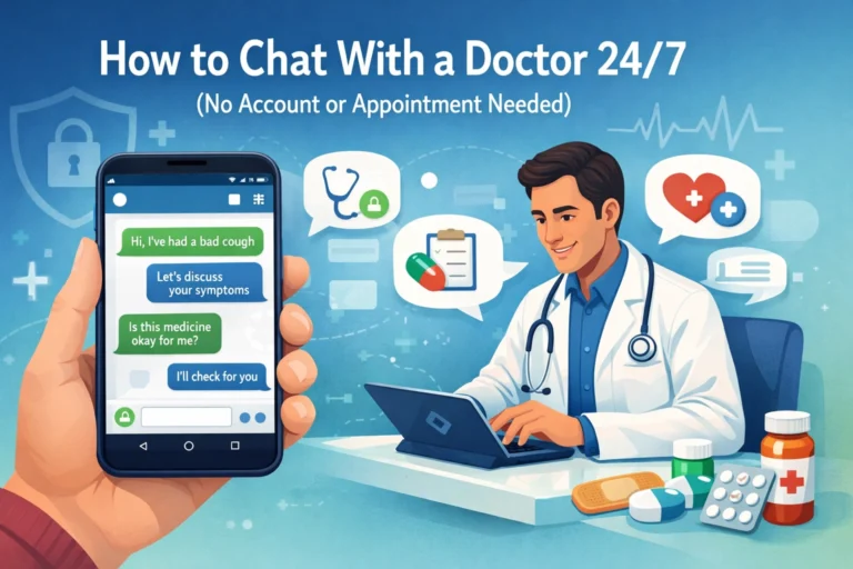 How to Chat With a Doctor 24/7 (No Account or Appointment Needed)