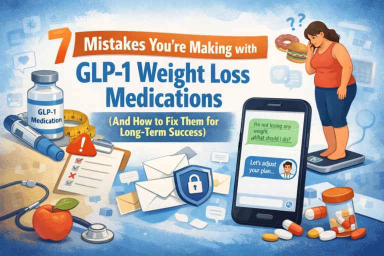 7 Mistakes You're Making with GLP-1 Weight Loss Medications (And How to Fix Them for Long-Term Success)