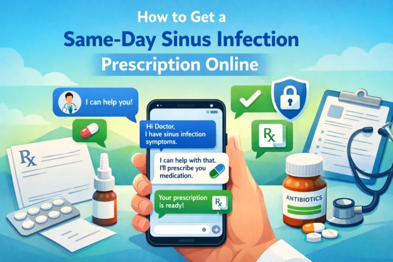 How to Get a Same-Day Sinus Infection Prescription Online