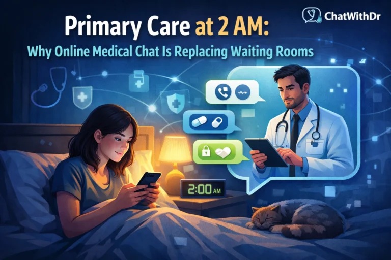 Primary Care at 2 AM: Why Online Medical Chat Is Replacing Waiting Rooms