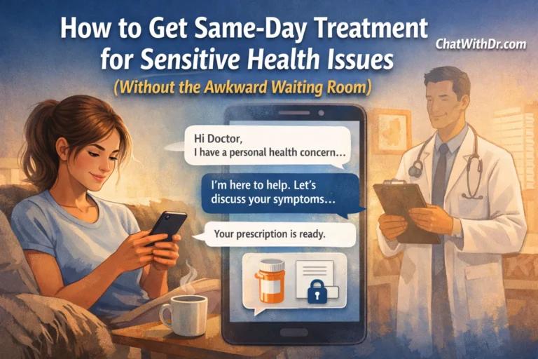 How to Get Same-Day Treatment for Sensitive Health Issues (Without the Awkward Waiting Room)