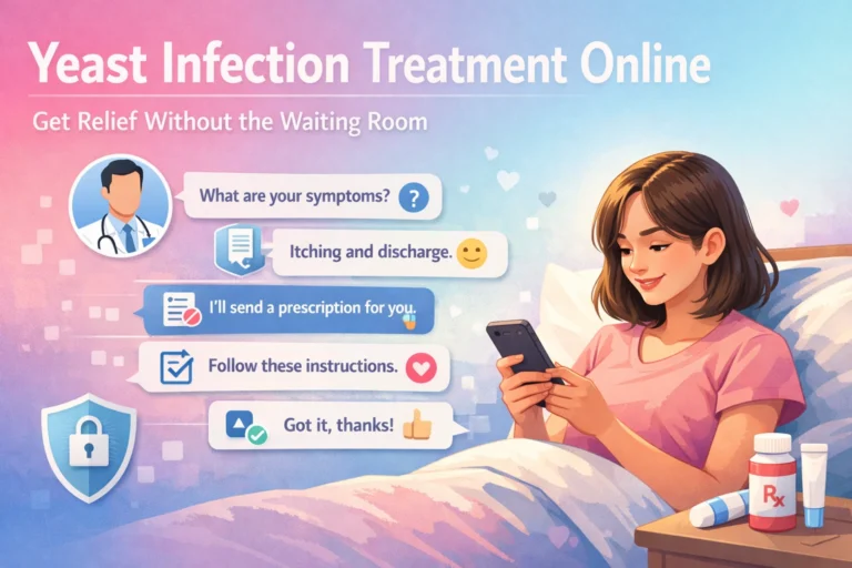 Yeast Infection Treatment Online: Get Relief Without the Waiting Room