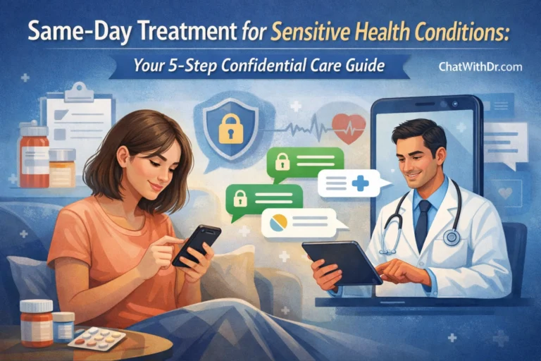 Same-Day Treatment for Sensitive Health Conditions: Your 5-Step Confidential Care Guide