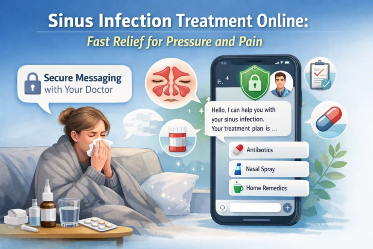 Sinus Infection Treatment Online: Fast Relief for Pressure and Pain