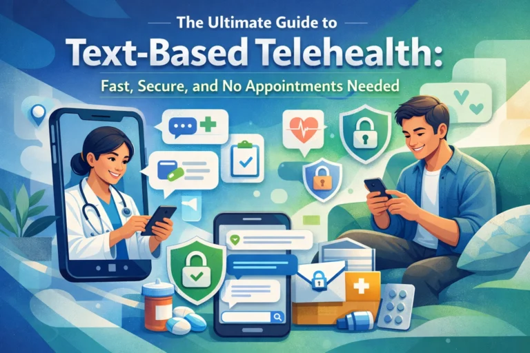 The Ultimate Guide to Text-Based Telehealth: Fast, Secure, and No Appointments Needed