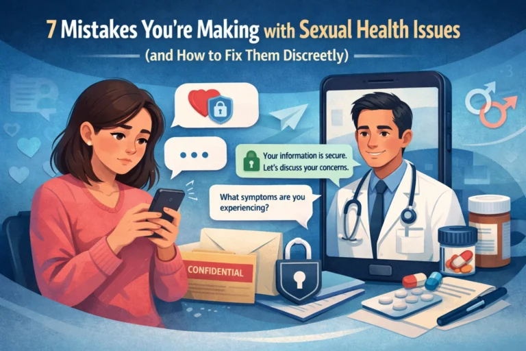 7 Mistakes You're Making with Sexual Health Issues (and How to Fix Them Discreetly)