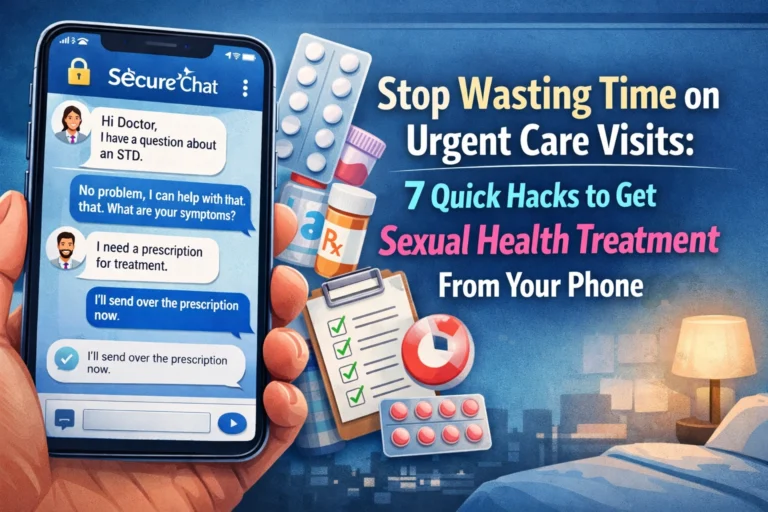 Stop Wasting Time on Urgent Care Visits: 7 Quick Hacks to Get Sexual Health Treatment From Your Phone