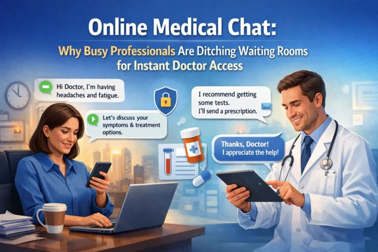 Online Medical Chat: Why Busy Professionals Are Ditching Waiting Rooms for Instant Doctor Access