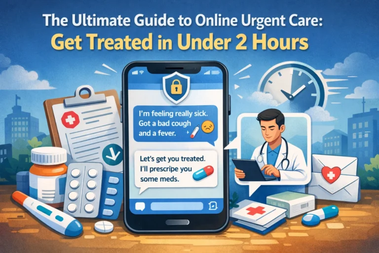 The Ultimate Guide to Online Urgent Care: Get Treated in Under 2 Hours