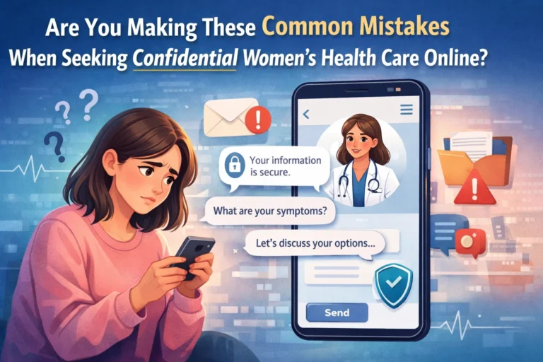 Are You Making These Common Mistakes When Seeking Confidential Women’s Health Care Online?