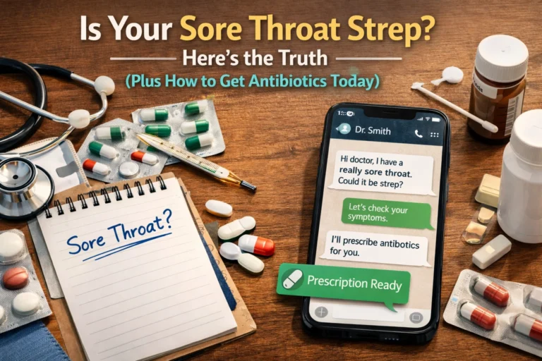 Is Your Sore Throat Strep? Here's the Truth (Plus How to Get Antibiotics Today)