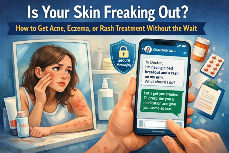 Is Your Skin Freaking Out? How to Get Acne, Eczema, or Rash Treatment Without the Wait