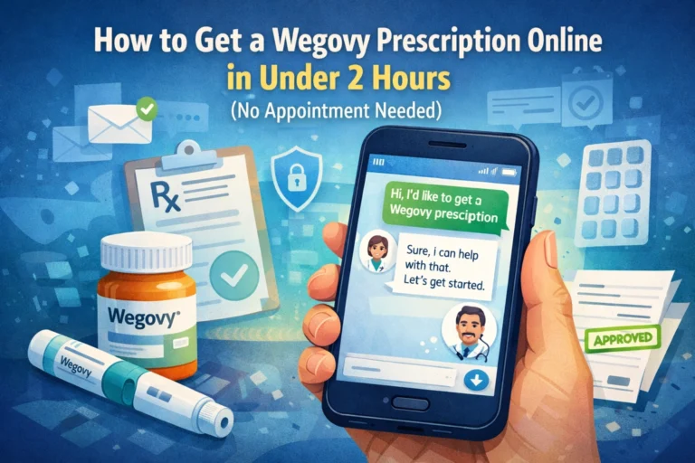 How to Get a Wegovy Prescription Online in Under 2 Hours (No Appointment Needed)
