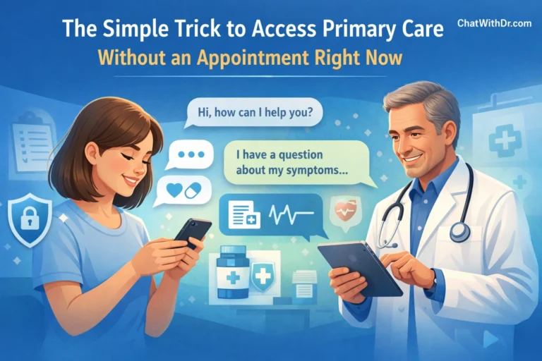 The Simple Trick to Access Primary Care Without an Appointment Right Now