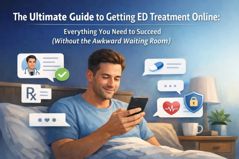 The Ultimate Guide to Getting ED Treatment Online: Everything You Need to Succeed (Without the Awkward Waiting Room)