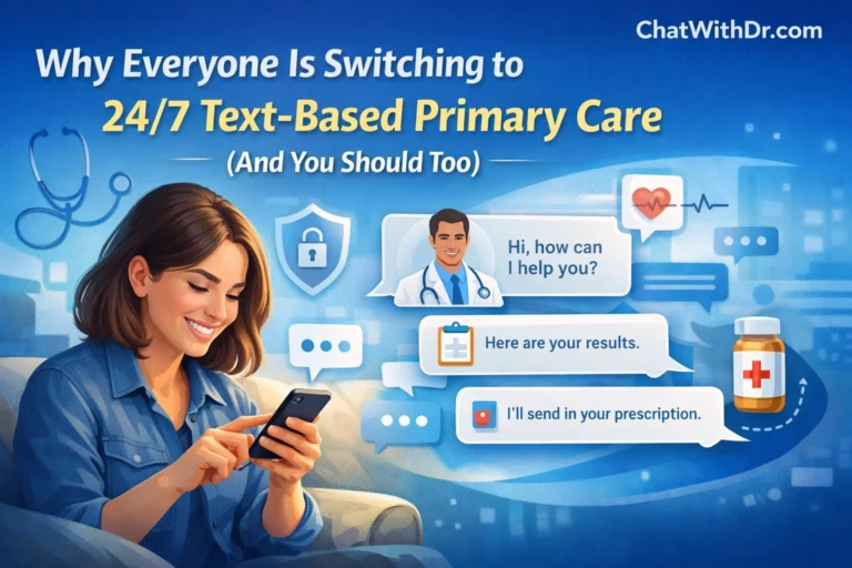Why Everyone Is Switching to 24/7 Text-Based Primary Care (And You Should Too)