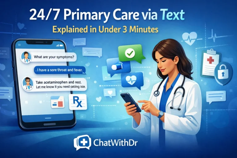 24/7 Primary Care via Text Explained in Under 3 Minutes
