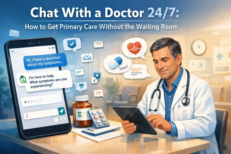 Chat With a Doctor 24/7: How to Get Primary Care Without the Waiting Room