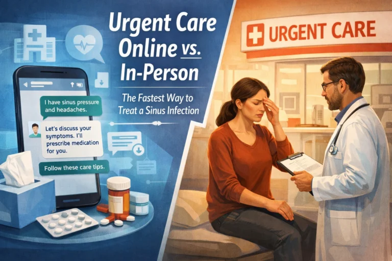 Urgent Care Online vs. In-Person: The Fastest Way to Treat a Sinus Infection