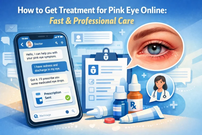 How to Get Treatment for Pink Eye Online: Fast & Professional Care