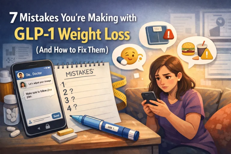 7 Mistakes You're Making with GLP-1 Weight Loss (And How to Fix Them)