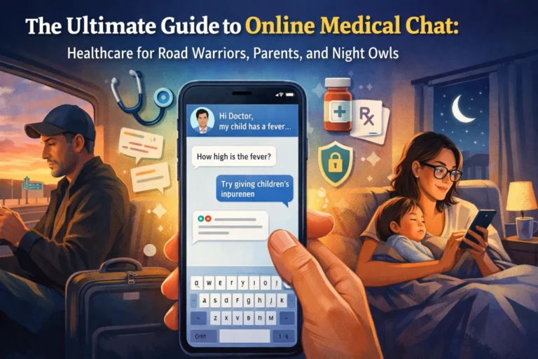 The Ultimate Guide to Online Medical Chat: Healthcare for Road Warriors, Parents, and Night Owls