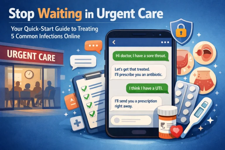 Stop Waiting in Urgent Care: Your Quick-Start Guide to Treating 5 Common Infections Online